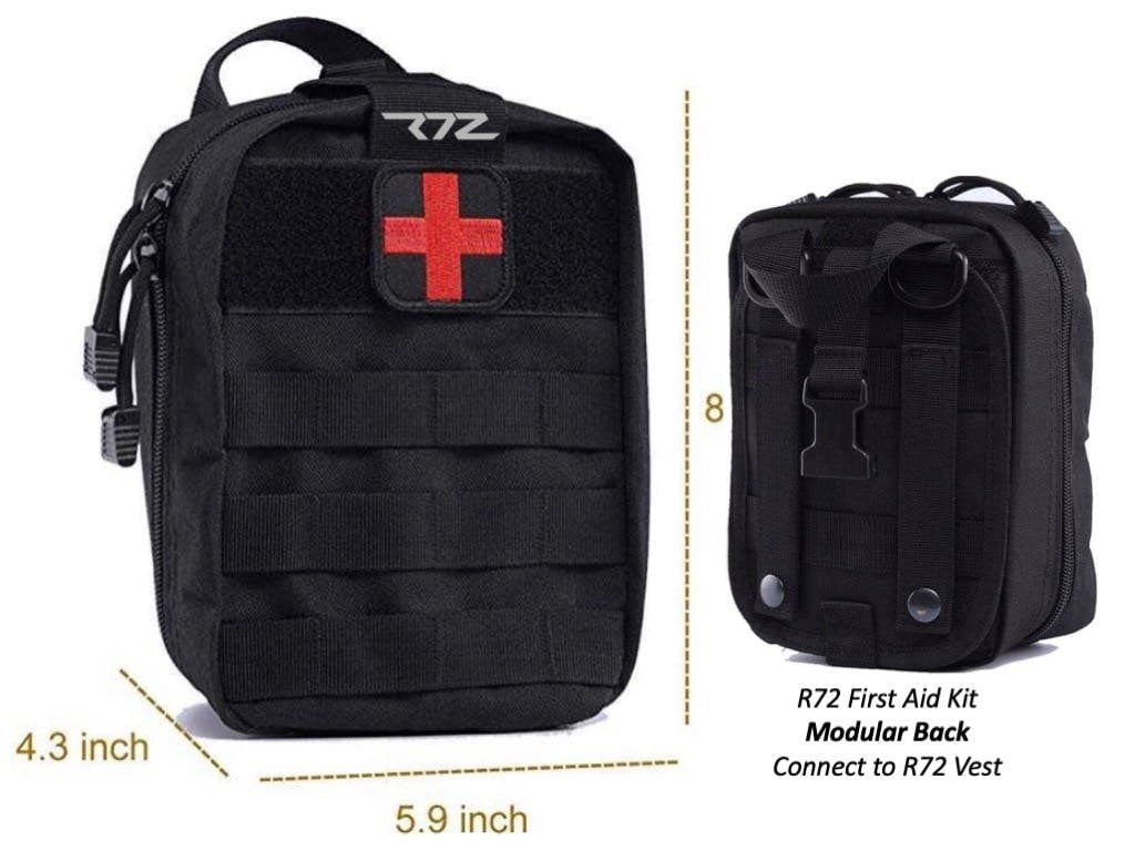 R72 Modular First Aid Kit - 126 pieces