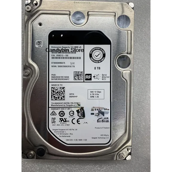 R720 R730 R740 T730 server hard disk 8T 7.2K 3.5 SAS 12Gb