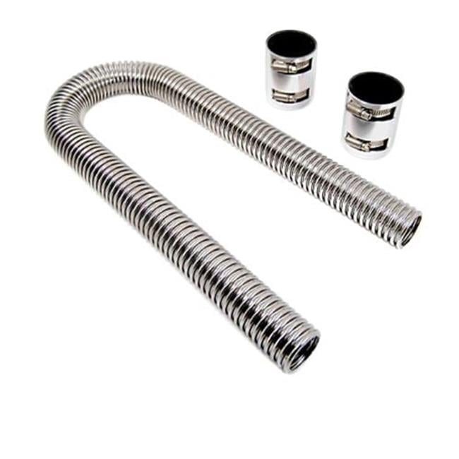 R7307 36 ft. Stainless Steel Radiator Hose Kit, Chrome - Walmart.com