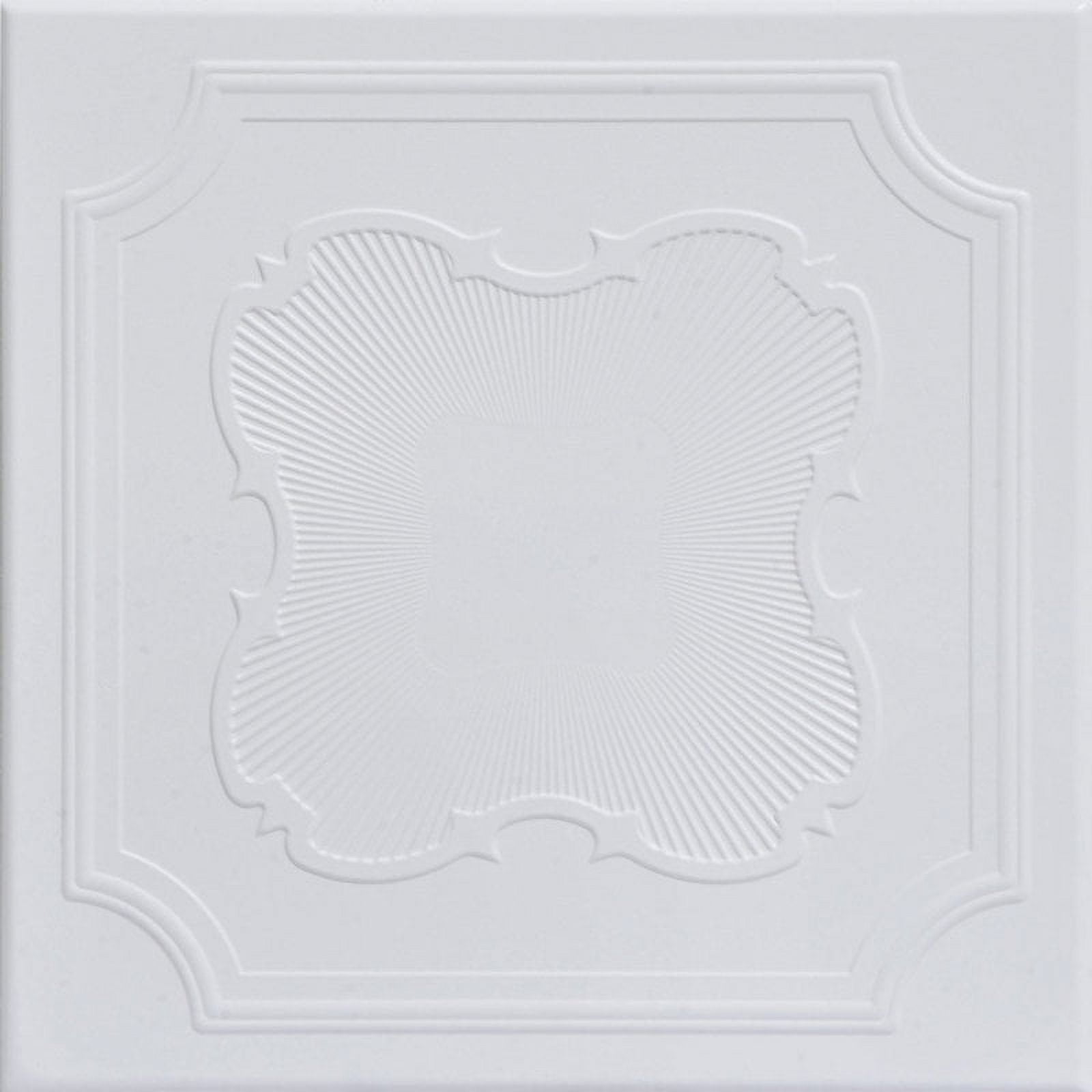 Ultra Pure White Textured Polystyrene Ceiling Tile Pack