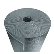 R8 HVAC Duct Wrap Reflective Insulation 2-Sided Foam Core 4FT X 10FT