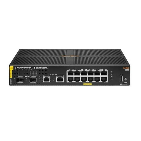 R8N89A-ABA 139W Aruba 6000 12G CL4 2SFP Switch