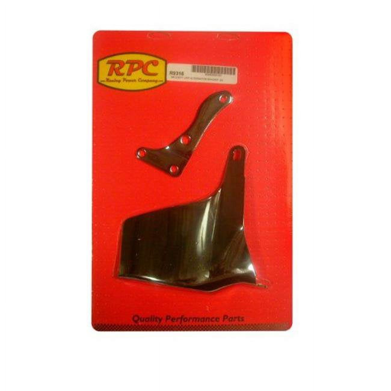 R9316 Steel Alternator Bracket for 19691975 Chevy Small Block, Chrome