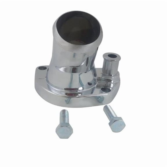 R9440 O-Ring Style Water Neck for 1965-1975 Ford Small Block, Chrome