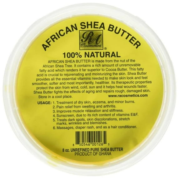 RA 100% Pure Shea Butter (Tub) 8 oz