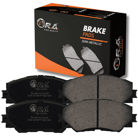 RA-MD1210-9 Front Brake Pads for 2013-2018 Toyota RAV4 2.5L, LE Models Only