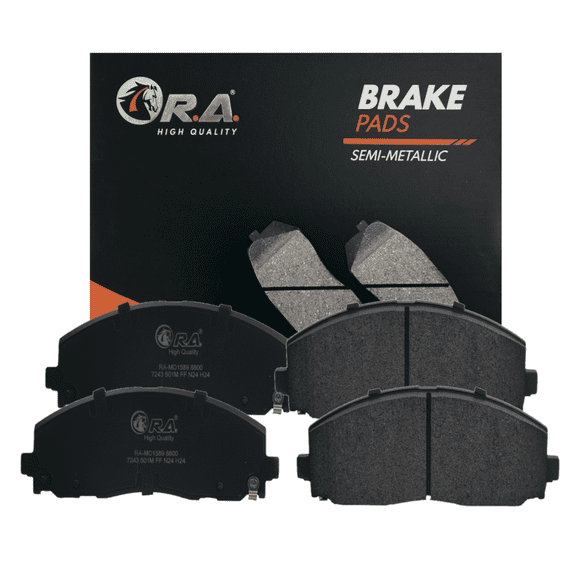 RA-MD1589 Front Disc Brake Pads For Chrysler Pacifica Dodge Grand Caravan Jeep Wrangler RAM C/V