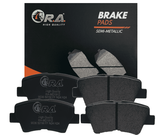 Rear Ceramic Brake Pad Kit – Fits Hyundai Elantra, Accent, Ioniq, Venue & Kia Soul, Niro, Rio