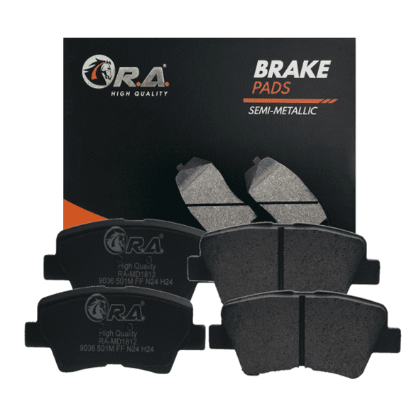 RA-MD1812 Rear Disc Brake Pads for Hyundai Accent Elantra Ioniq Venue Kia Niro Rio Rondo Soul