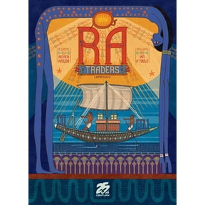 RA Traders Expansion by 25th Century Games Expands RA Auction and Set-Collection Board Game, for 2-5 Players and Ages 12+