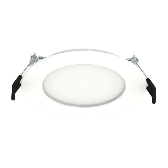RAB 10.5W LED 4 Round Edge-Lit Wafer Selectable CCT