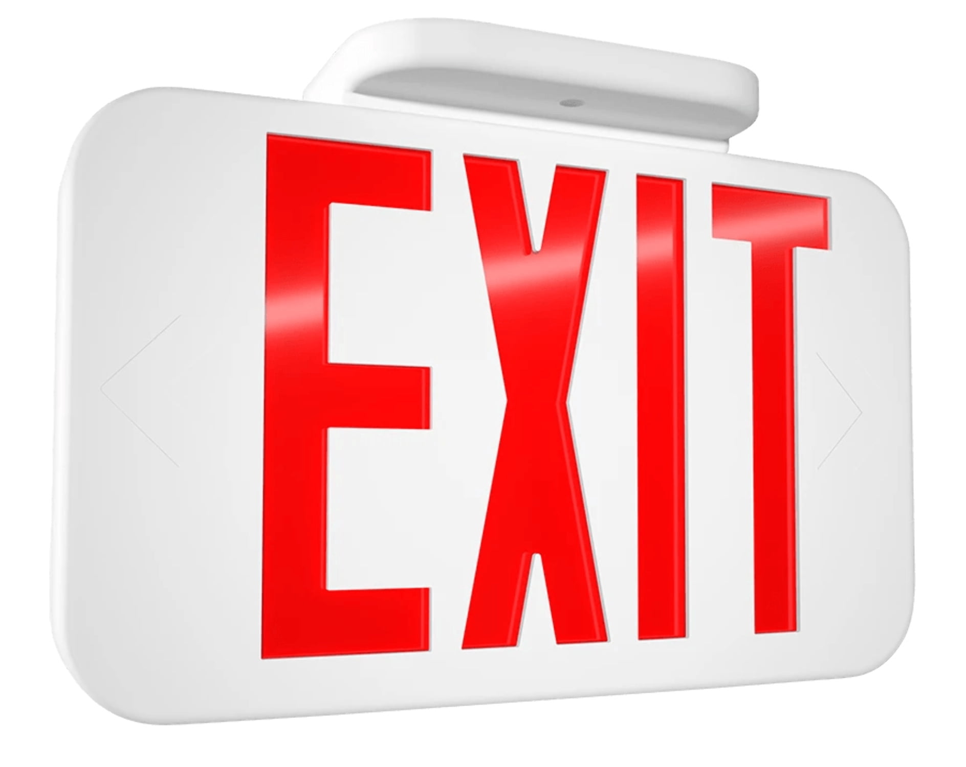 RAB EXIT34 LED Exit Sign Red/Green Emergency Backup - Walmart.com