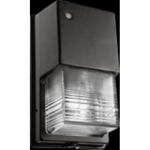 RAB Lighting 100W Glass Tallpack Wallpack w/Button Photocontrol