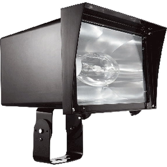 RAB Lighting FLOODZILLA 250W MH PSQT HPF PULSE START PLUS LAMP TRUNNION BRONZE