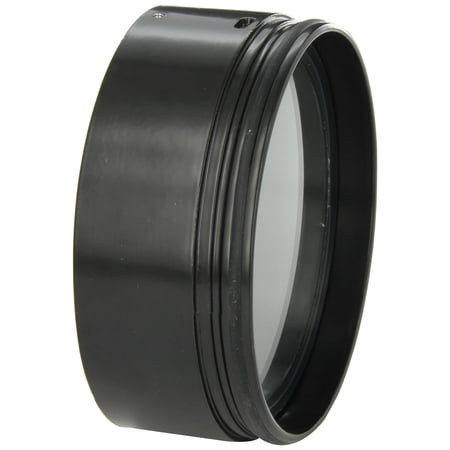 RAB Lighting HH1B H System Hood, Aluminum, 5-5/8" Diameter x 2-1/4" Height, Black