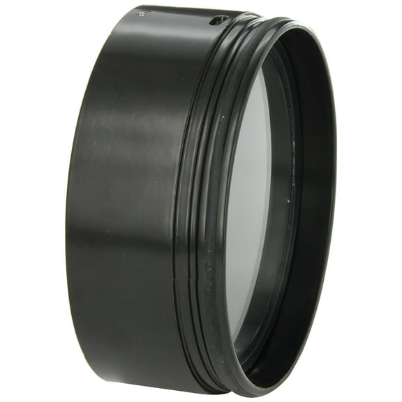 RAB Lighting HH1B H System Hood, Aluminum, 5-5/8" Diameter x 2-1/4" Height, Black