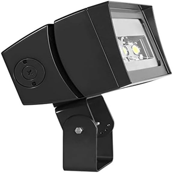 LED Flood Light 120W 5000K Trunnion Mount Bronze 120V-277V (RAB)