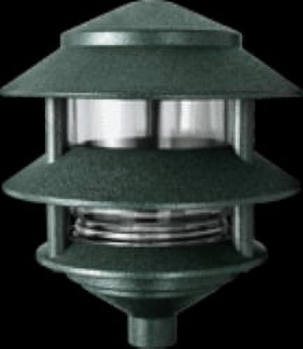 Verde Green Die Cast Aluminum Pagoda Pathway Light