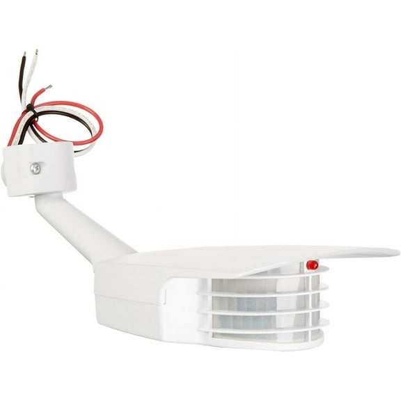 RAB Lighting STL200W Stealth Sensor, Plastic, 200 Degrees View Detection, 1000W Power, 120V, White