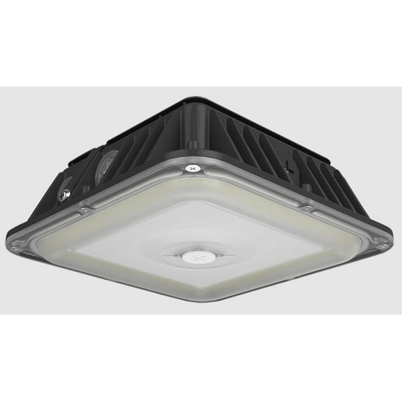 RAB VAN17-30 Ceiling Mount LED Canopy Light 20/25/30W 8""X8"" Field Adjustable 3000K/4000K/5000K, Photocell Included, 120-277 Volts, Bronze