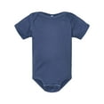 thumbnail image 1 of RABBIT SKINS Baby Bodysuit Girl & Boy | Newborn 0-3 Months to 24 Month Toddler, Snap Easy Closure (4400) Indigo, 18M, 1 of 4