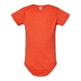 thumbnail image 1 of RABBIT SKINS Baby Soft Fine Jersey Short Sleeve Bodysuit (4424) Vintage Orange, 18M, 1 of 4