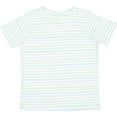 thumbnail image 1 of RABBIT SKINS Fine Jersey Toddler T-Shirt Boy & Girl| Kids Tee| Blank Child Tshirt, Marine Stripe, 5/6, 1 of 5