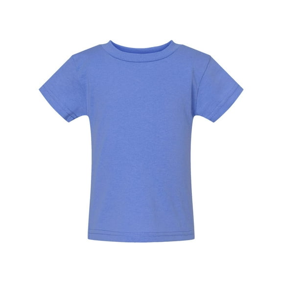 RABBIT SKINSâ„¢ Infant 100% Cotton Jersey Short Sleeve Tee (Carolina Blue, 24 Months)