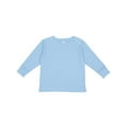 thumbnail image 1 of RABBIT SKINS Toddler 100% Cotton Fine Jersey Long Sleeve Tee, Light Blue, 2T, 1 of 4