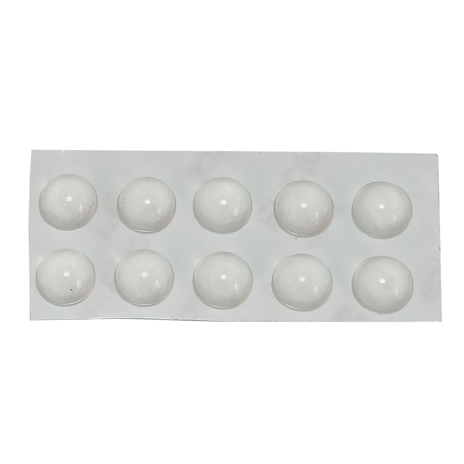 RABBITH 10 Pcs Self Adhesive Round Silicone Rubber Bumpers Soft ...