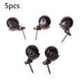 thumbnail image 1 of RABBITH 2 inch Swivel Caster Wheels Antique Brass Ball Caster with Long Stem Total 330lbs Capacity for Furniture Replacement, 1 of 7