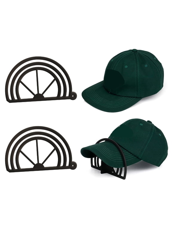 2pcs Hat Brim Bender Hat Curving Band Curve Shaper with Dual Option for All Caps