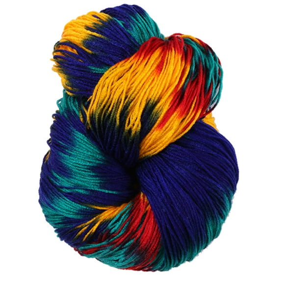 RABBITH 50g Mixed Colorful Knitting Yarn Acrylic Fiber Soft Anti-Pilling Dyed Hand-Knitted Crochet Thread for DIY Craft Sweater