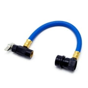 RABBITH 600PSI R134A AC Recharge Hose with Can Tap, Automotive Air Conditioning Parts