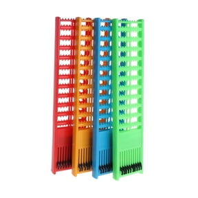 RABBITH Fishing Rig Board Plastic Double Side Spring Hooks Storage Catch Holder Random