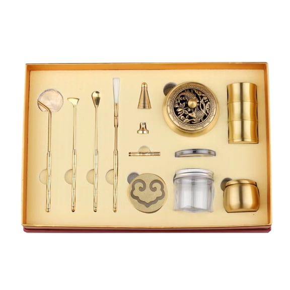 RABBITH Incense Making Tool Kit Incense Powder Jar Incense Burner Set Supplies