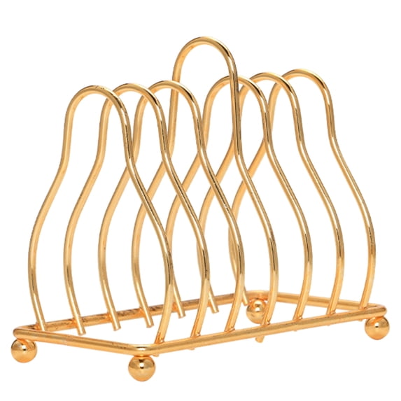 RABBITH Metal Iron Kitchen Dish Plate Holder Metal Organization Shelf Rack Supplies for Home Restaurant Bar Tableware Rack