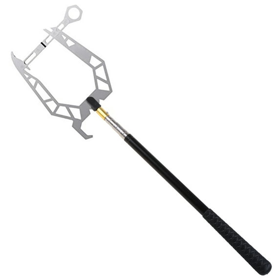 RABBITH Multi-Purpose Dock Hook Telescopic Boat Hook and Rope for Boat Easy Long-Distance Threader Boat Puller Tie Rope Hook Tool