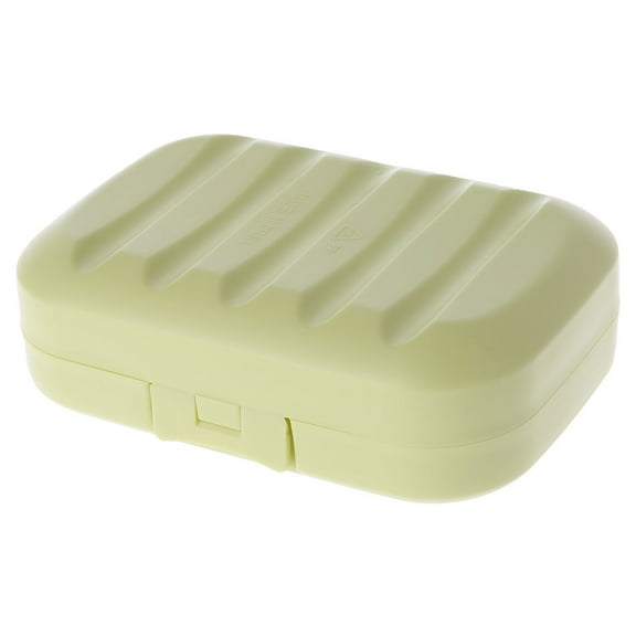 RABBITH Plastic Soap Holder Portable Container Soap Saver Box for Case for Bathroom Show