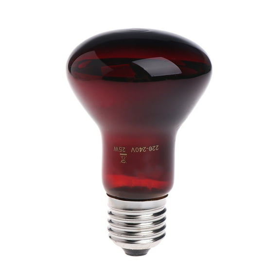 RABBITH Reptile Habitat Lighting&Heat Lamps 220-240V Bulb Infrared Emitted Night Light 360° for Amphibian Tanks