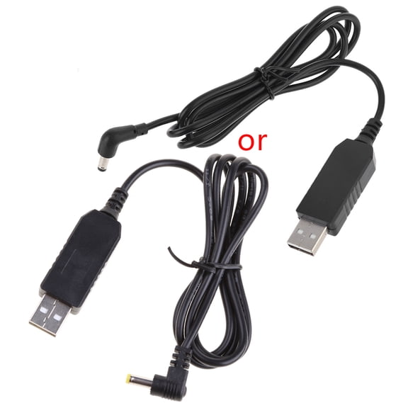 RABBITH Universal USB 5V Step Up Converter to 6V 4.0x1.7mm Power Supply Cable Converter