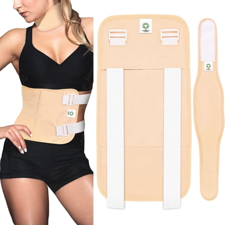 RACCOMB Castor Oil Pack Wrap for Women, 2PCS Real Organic Cotton Castor Oil Body Wraps