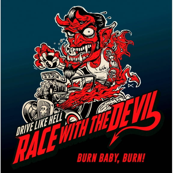 RACE WITH THE DEVIL - BURN BABY, BURN SOUNDTRACK COMPILATION CD