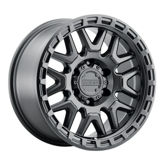 RACELINE 953 Krank Rim 20X9 6X139.7 Offset 0 Satin Black (Quantity of 1)