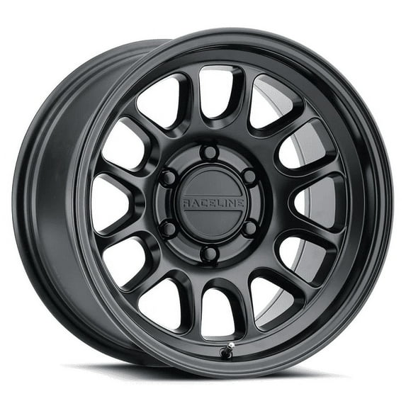 RACELINE 958B Rogue Rim 17X9 8X170 Offset -12 Satin Black (Quantity of 1)