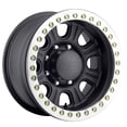 thumbnail image 1 of RACELINE MONSTER RT 17X9.5 6X139.7 -32ET BLACK WHEEL, 1 of 2