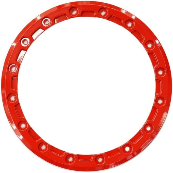 Raceline RBL-14R-A93-RING-16 Replacement Podium Beadlock Ring - Red - 14in.