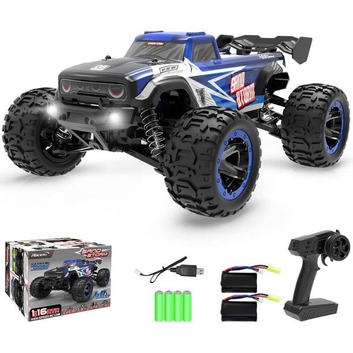 RACENT RC Truck 1/16 Remote Control Truck 30MPH High Speed 4x4 Off