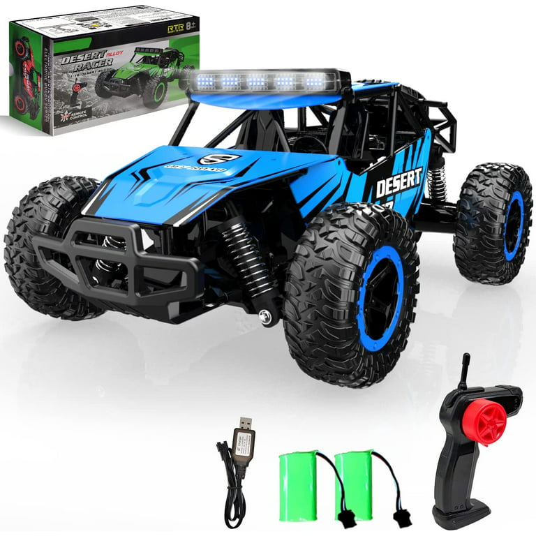 Racent Remote Control Car 1:14 Scale Drift RC Cars for Kids 2.4Ghz 4WD with  Led Light