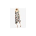 thumbnail image 1 of RACHEL ROY $129 Womens New 1140 Pink Floral Ruffled Asymmetrical Dress 2 B+B, 1 of 2